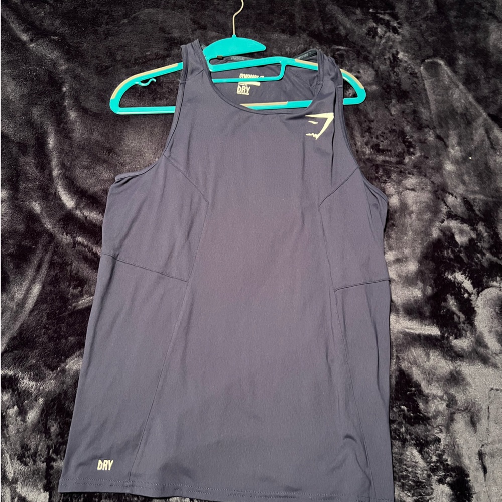 OG GYMSHARK TANK - navy - small